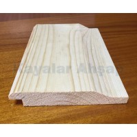 2,5 kalın ,  12,5 ve 15cm geniş Yalı Baskı Dış Cephe Kaplama sibirya Düz Yüzey YB-108