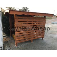 Ahşap Pergola & Jeneratör Kabin