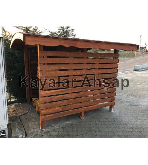 Ahşap Pergola  & Jeneratör Kabin