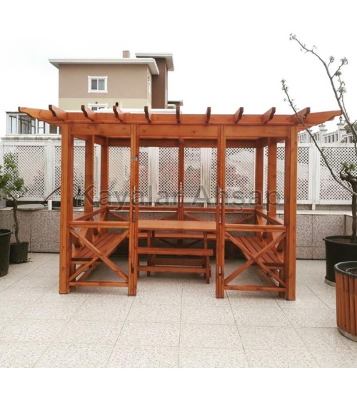 Ahşap Pergola  PR-108