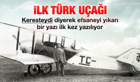 İlk Türk Uçağı Keresteden